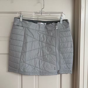 SmartWool Women’s Gray Smartloft 120 Quilted Mini Skirt // Size M // New